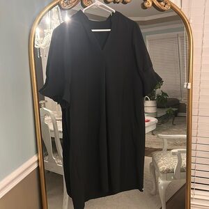 Women’s Black Tunic Dress Size XL